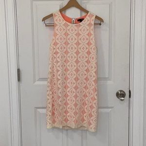 AQUA - Like New Crochet Shift Dress, Size S